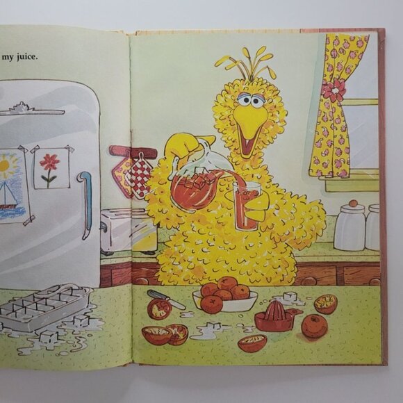 Sesame Street I Can Do It Myself Book Vintage 1980s Muppet Jim Henson Ernie Bird - Picture 8 of 11
